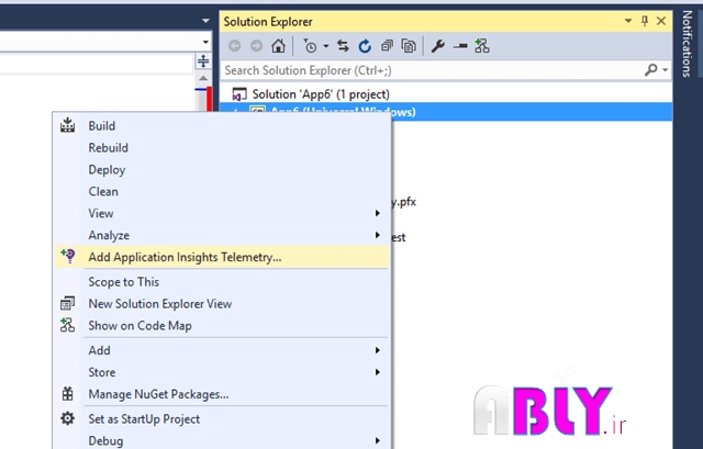 add application insights